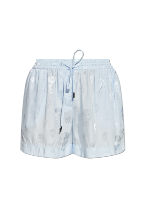 Shorts mit Totenkopf-Motiv