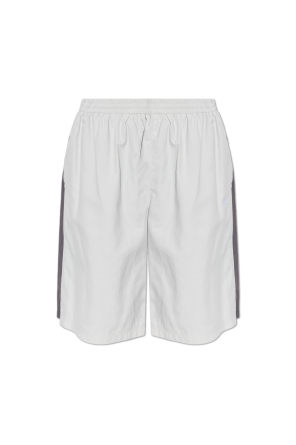 Shorts with embroidered logo
