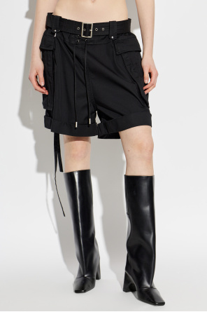 Alexander McQueen Calções tipo "cargo"
