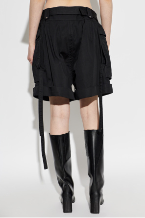 Alexander McQueen Calções tipo "cargo"
