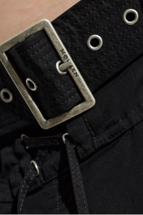 Alexander McQueen Calções tipo "cargo"