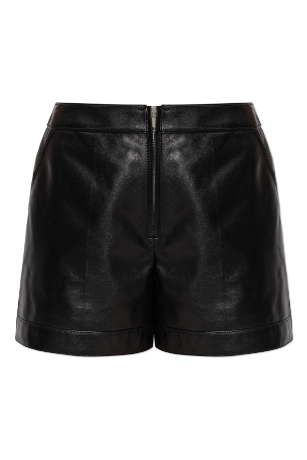 Leather shorts od Bottega Veneta