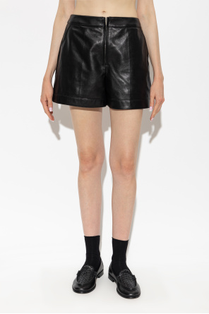 Bottega Veneta Leather shorts