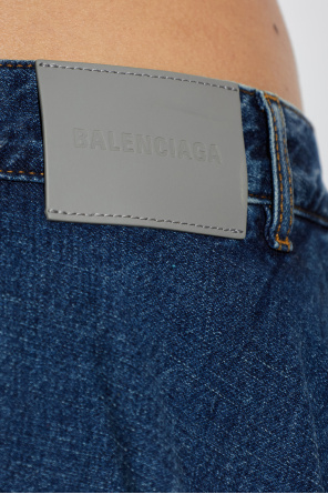 Balenciaga Denim skirt-shorts