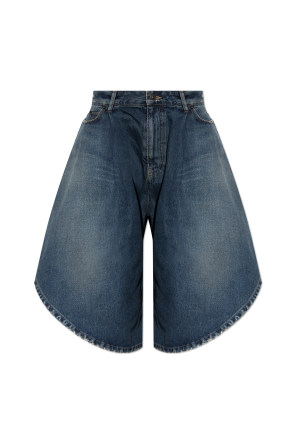 Pantalones cortos vaqueros con efecto ‘Vintage’