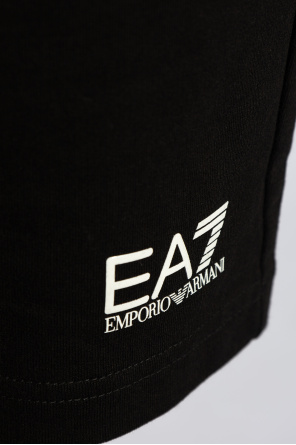 EA7 Emporio Armani Szorty dresowe z logo