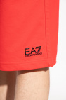 EA7 Emporio logo-patch armani Shorts with logo