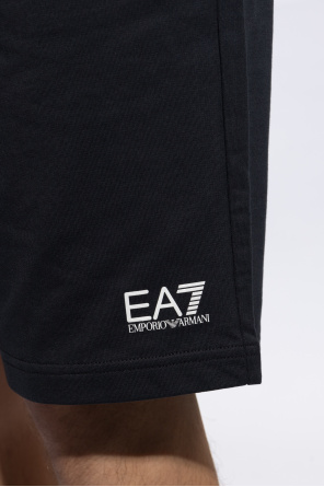 EA7 Emporio Armani Szorty z logo