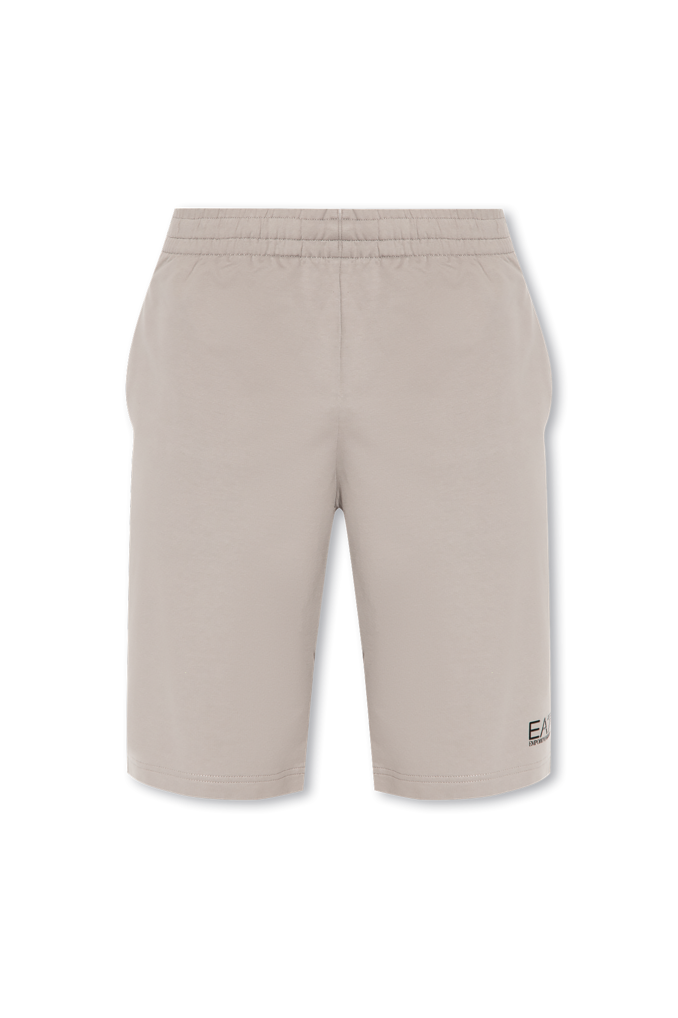 Emporio Armani reflective gradient clog trainers Shorts with logo