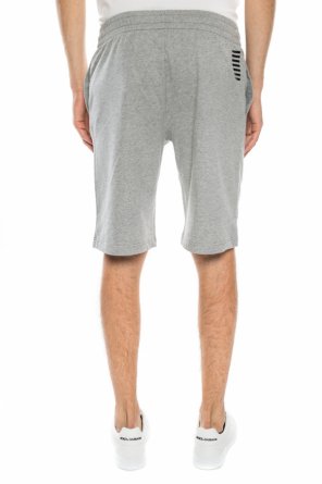 EA7 Emporio Armani Sweat shorts with logo