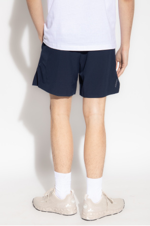 Ea7 Emporio Armani side logo-print shorts Printed shorts