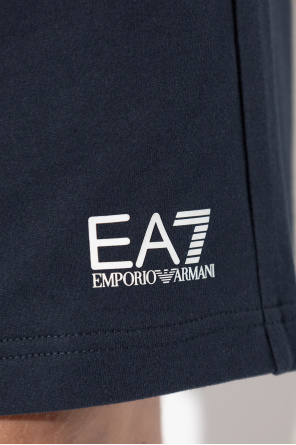 EA7 Emporio Armani Pantalones cortos con logo estampado