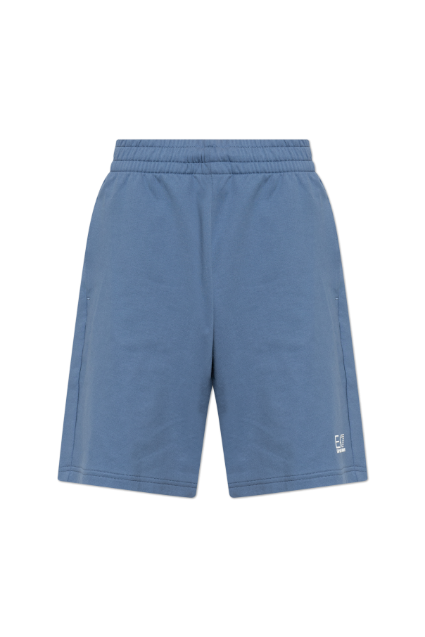 Sweatshorts with printed logo od EA7 Emporio Armani