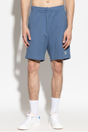 EA7 Emporio Armani Sweatshorts mit aufgedrucktem Logo