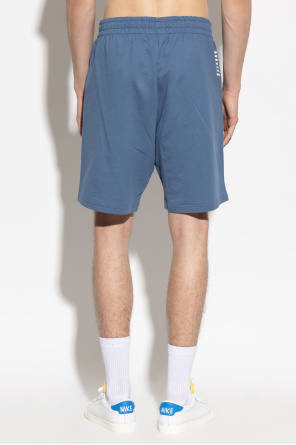 EA7 Emporio Armani Sweatshorts mit aufgedrucktem Logo