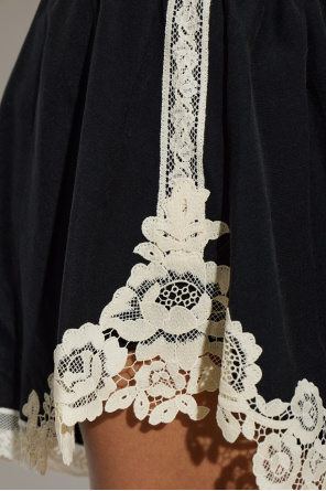 Zimmermann Shorts with lace trim