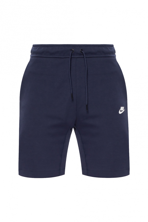 navy sweat shorts