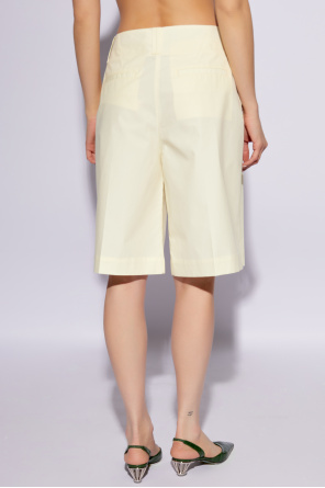 Zimmermann Cotton high-waisted shorts