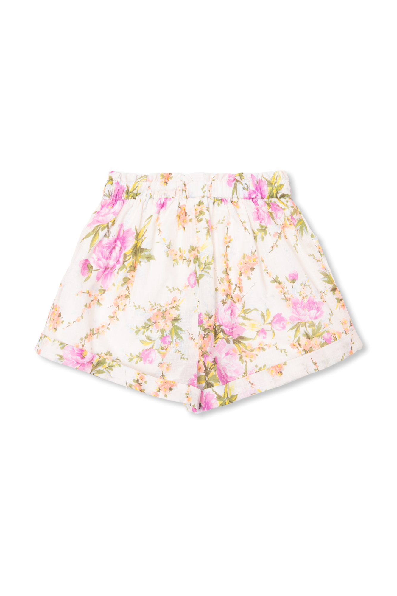 Zimmermann Kids Shorts with floral motif