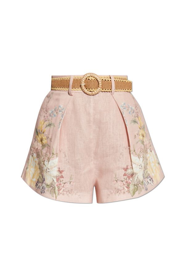 Zimmermann Floral Pattern Shorts