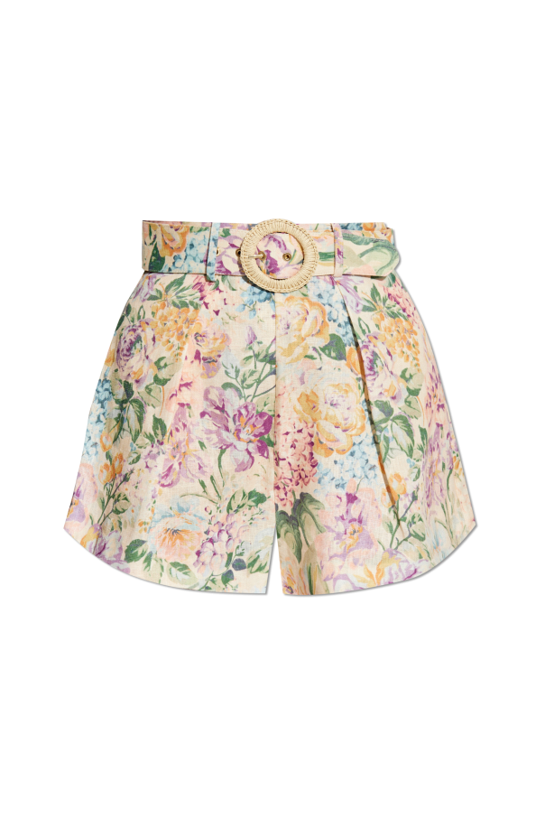 Zimmermann Floral Pattern Shorts