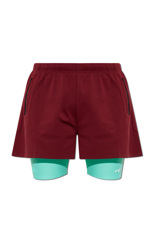 Shorts with printed logo od Balenciaga