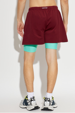 Balenciaga Shorts mit aufgedrucktem Logo