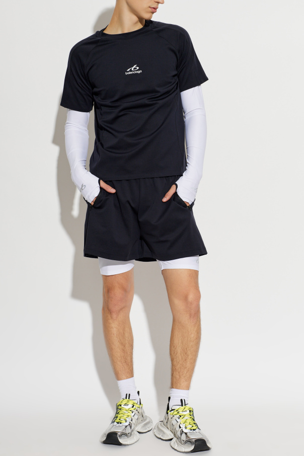 Balenciaga Shorts mit Logo