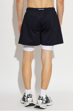 Balenciaga Shorts mit Logo