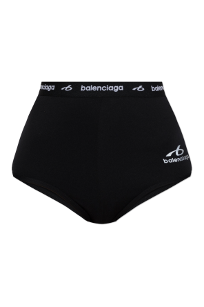 High-waisted sporty briefs