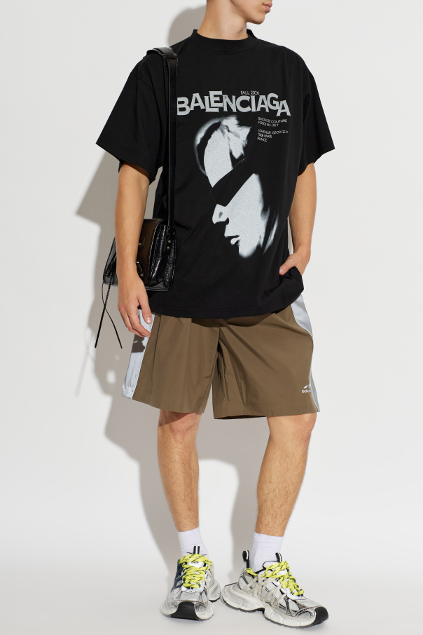 Balenciaga Shorts mit Logo