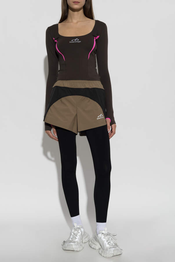 Balenciaga Szorty z logo