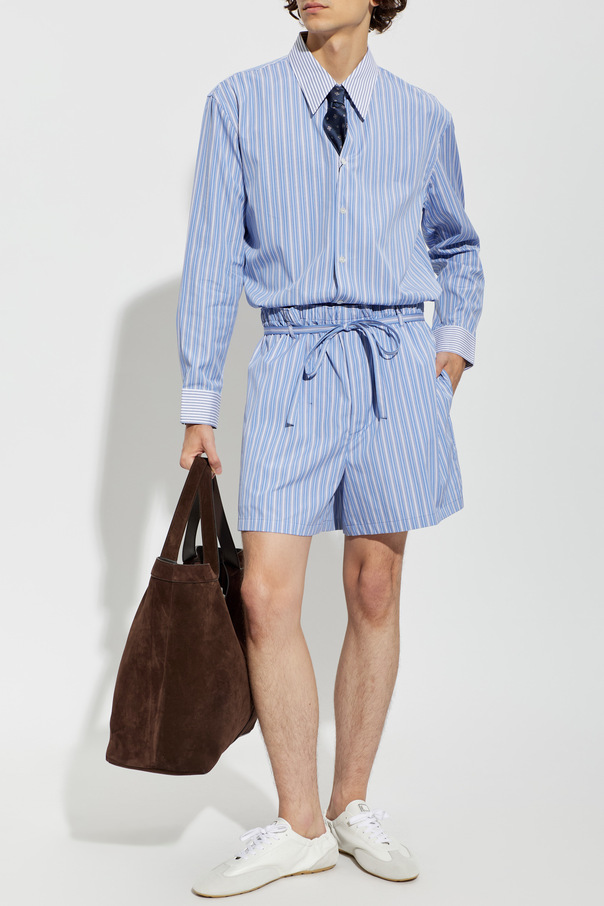 Saint Laurent Ribbed shorts