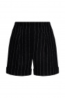Moschino Striped nanushka shorts