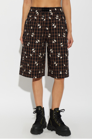 Ganni Shorts con estampado floral