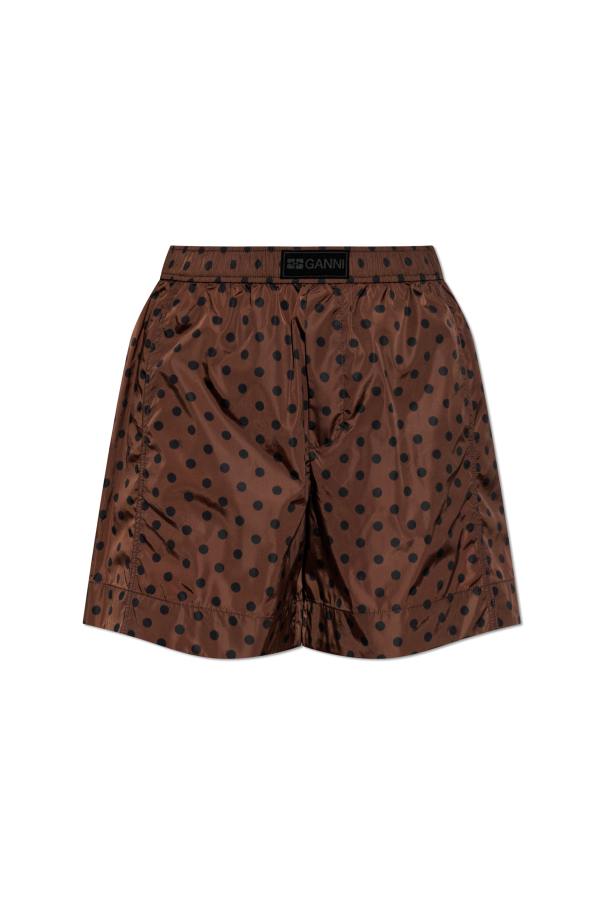 Polka dot pattern shorts od Ganni