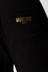 Moschino these shorts with logo