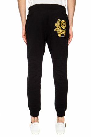 Versace Embroidered sweatpants