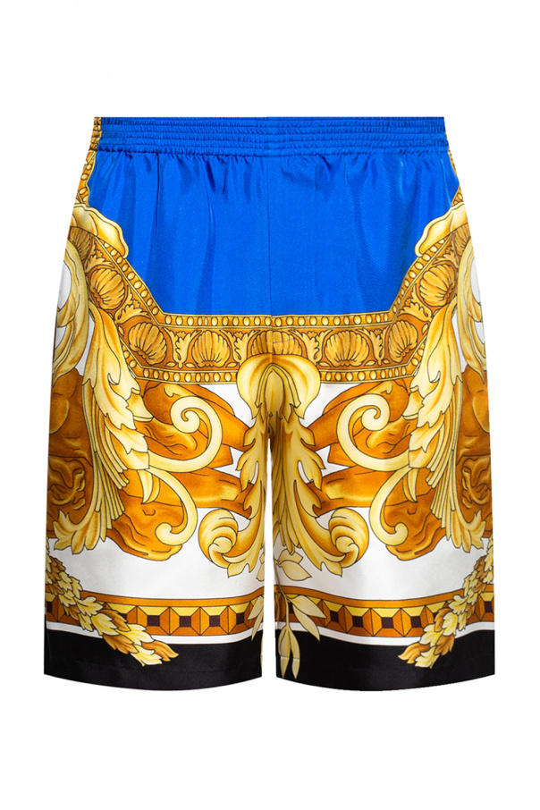 Versace Baroque-print shorts