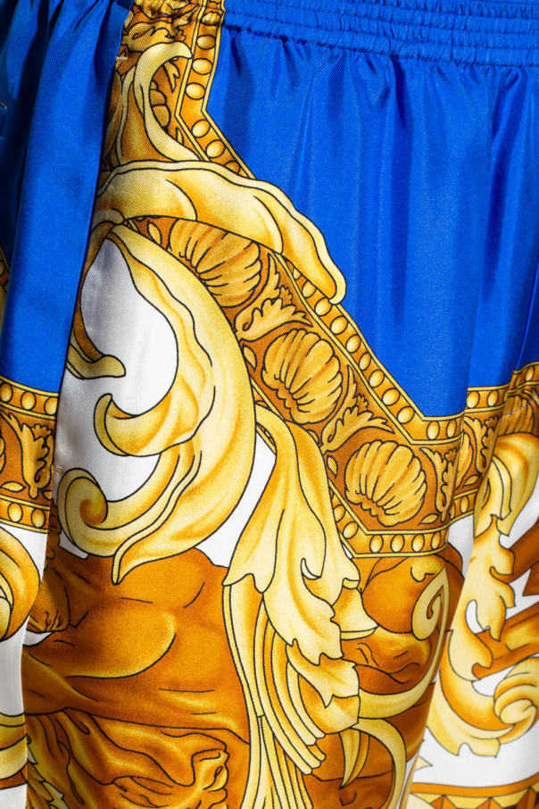 Versace Baroque-print shorts