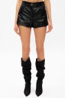 Versace Leather marine shorts