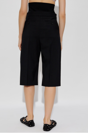 Alaïa Pleated shorts