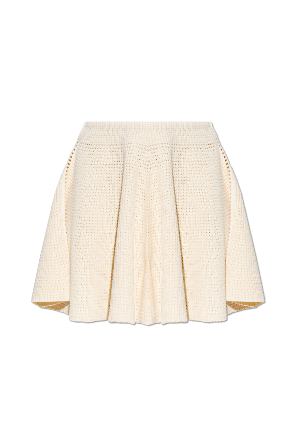 Silk shorts od Alaïa