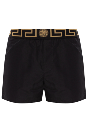 Swim shorts with logo