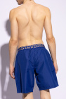 Versace Logo swim shorts