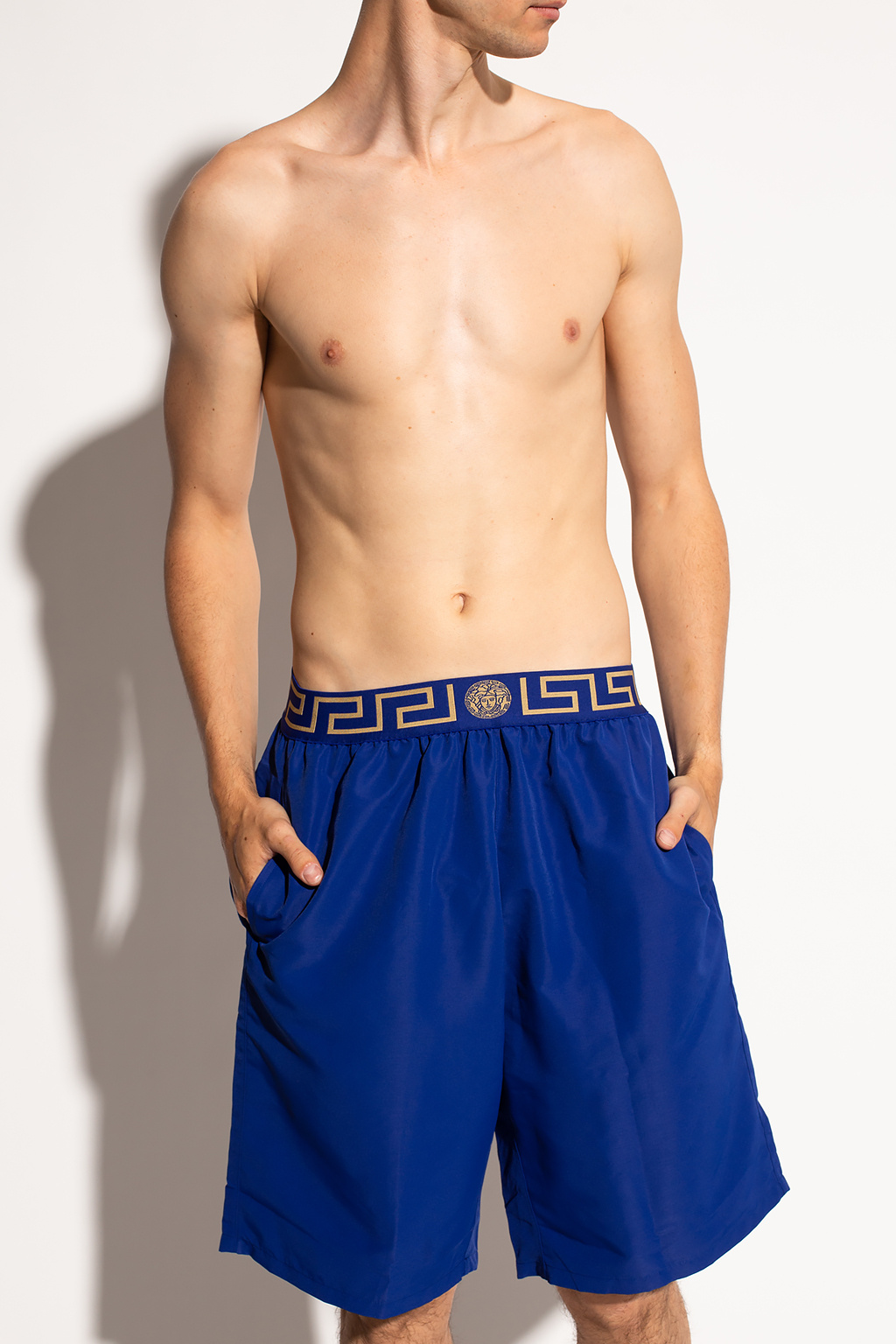 Versace Board blue shorts