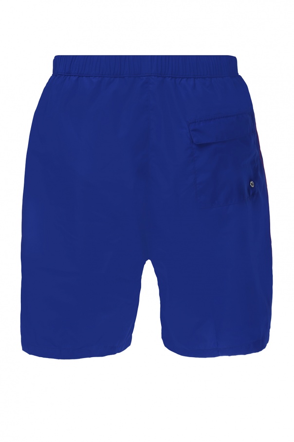 Blue Side-stripe swim shorts Versace - Vitkac Germany