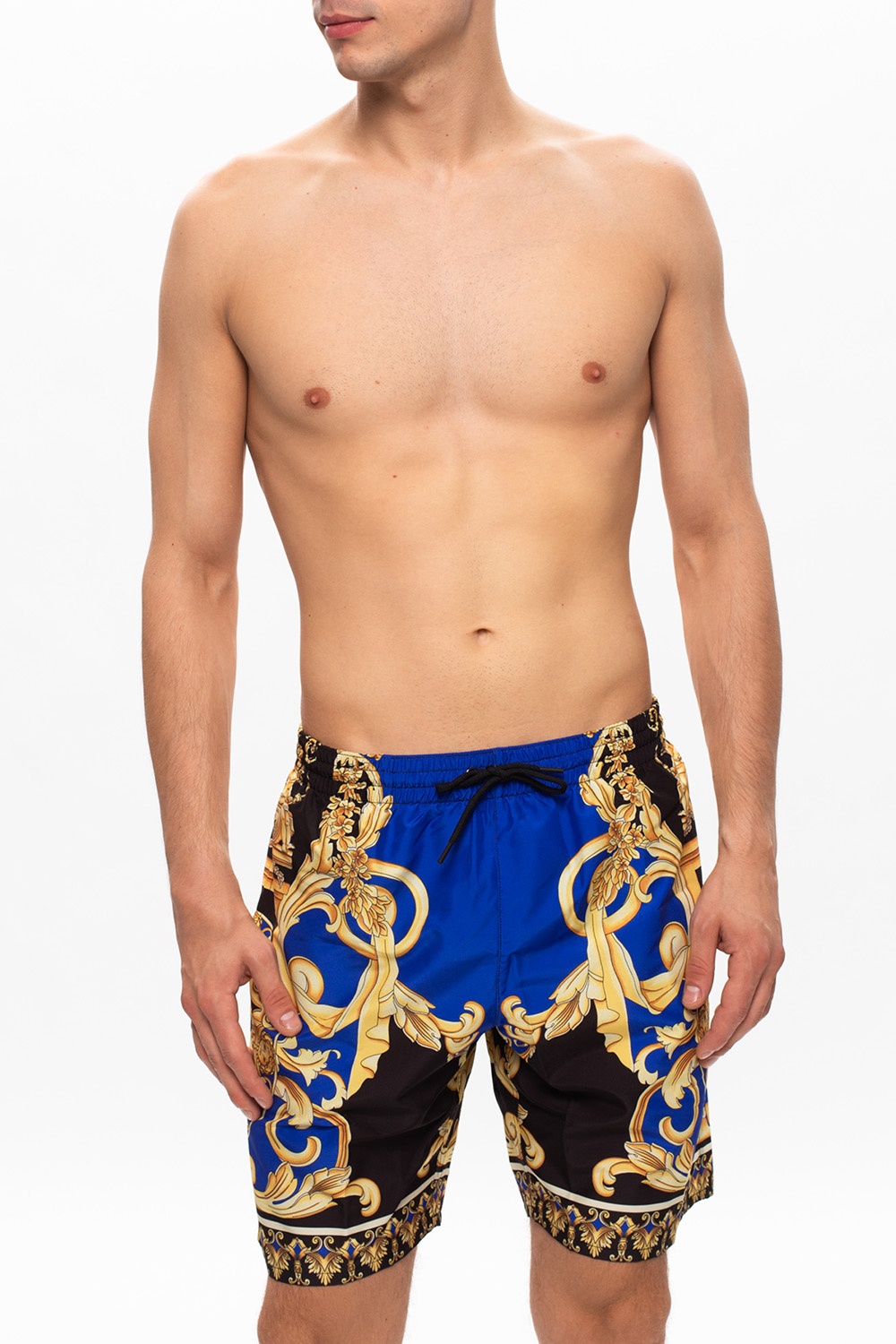 Versace Logo swim shorts