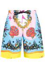 Versace Patterned swim shorts