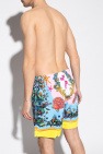 Versace Patterned swim shorts